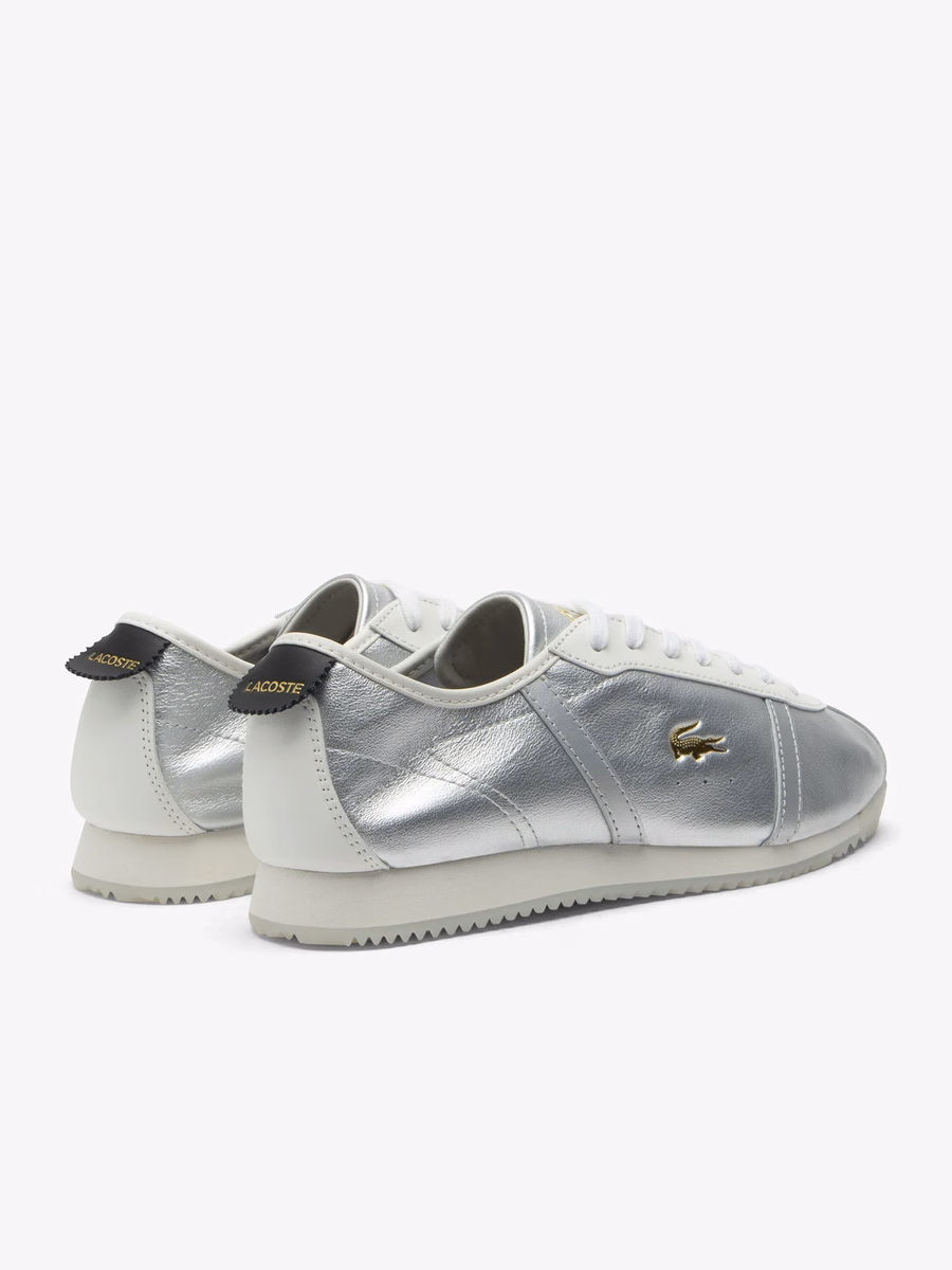 Scarpe da ginnastica in pelle bassa da donna