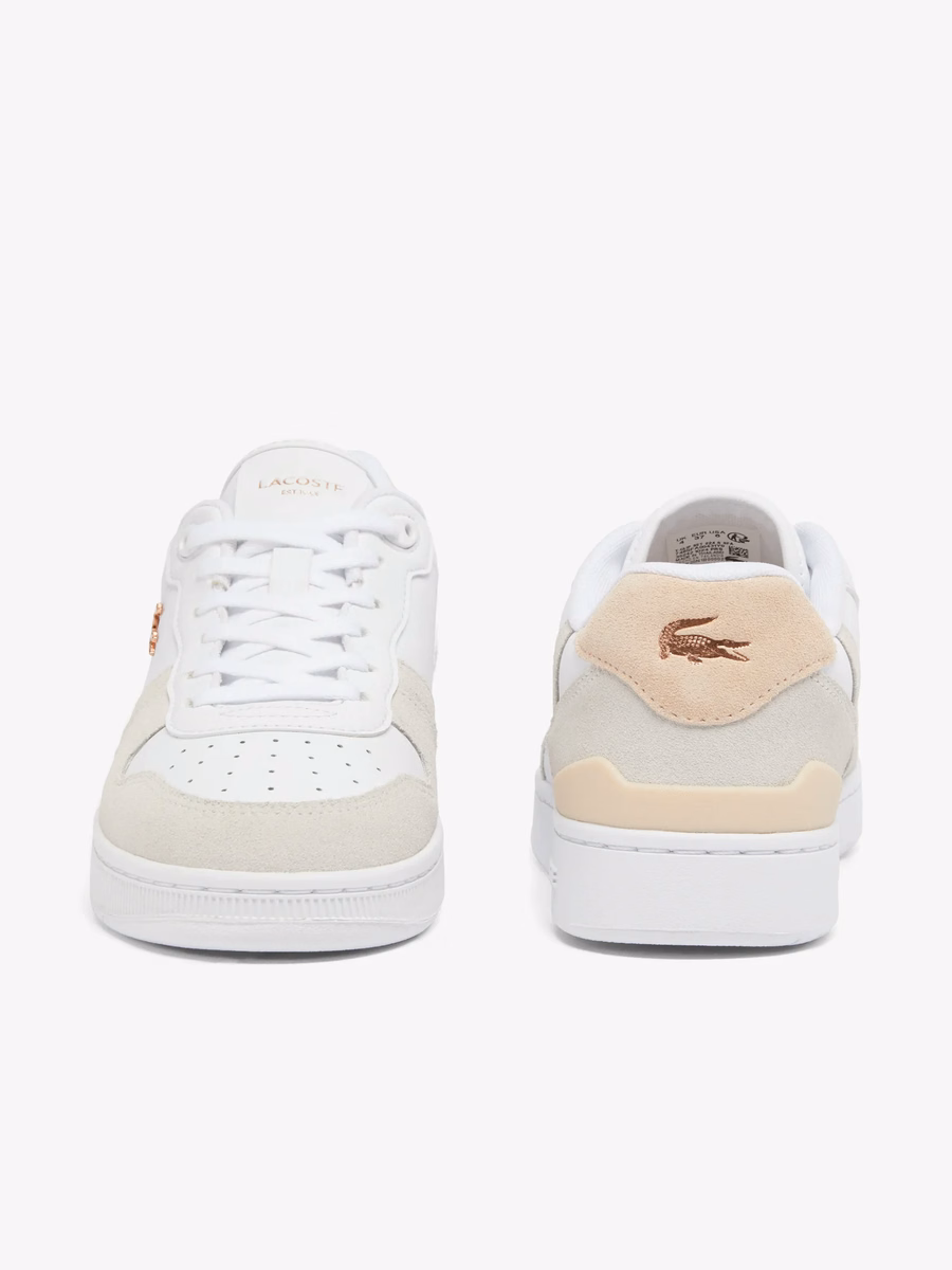 Scarpe Sneakers in Pelle T-Clip Set da Donna