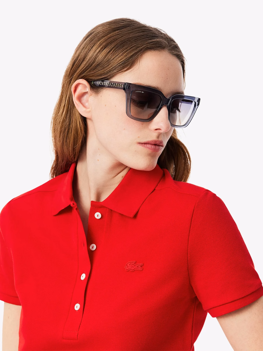 L.12.D Polo Shirt Slim Fit Stretch Petit Piqué
