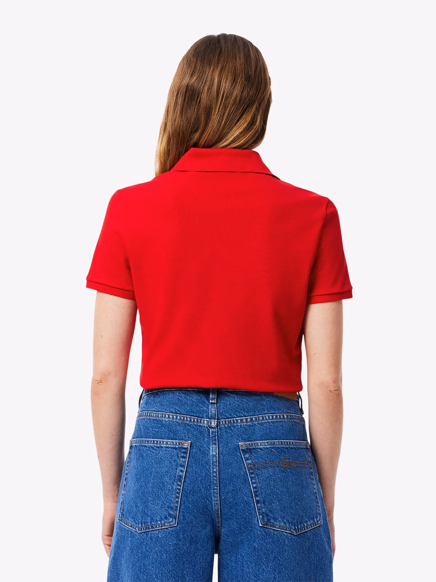 L.12.D Polo Shirt Slim Fit Stretch Petit Piqué