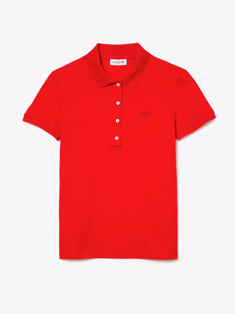 L.12.D Polo Shirt Slim Fit Stretch Petit Piqué