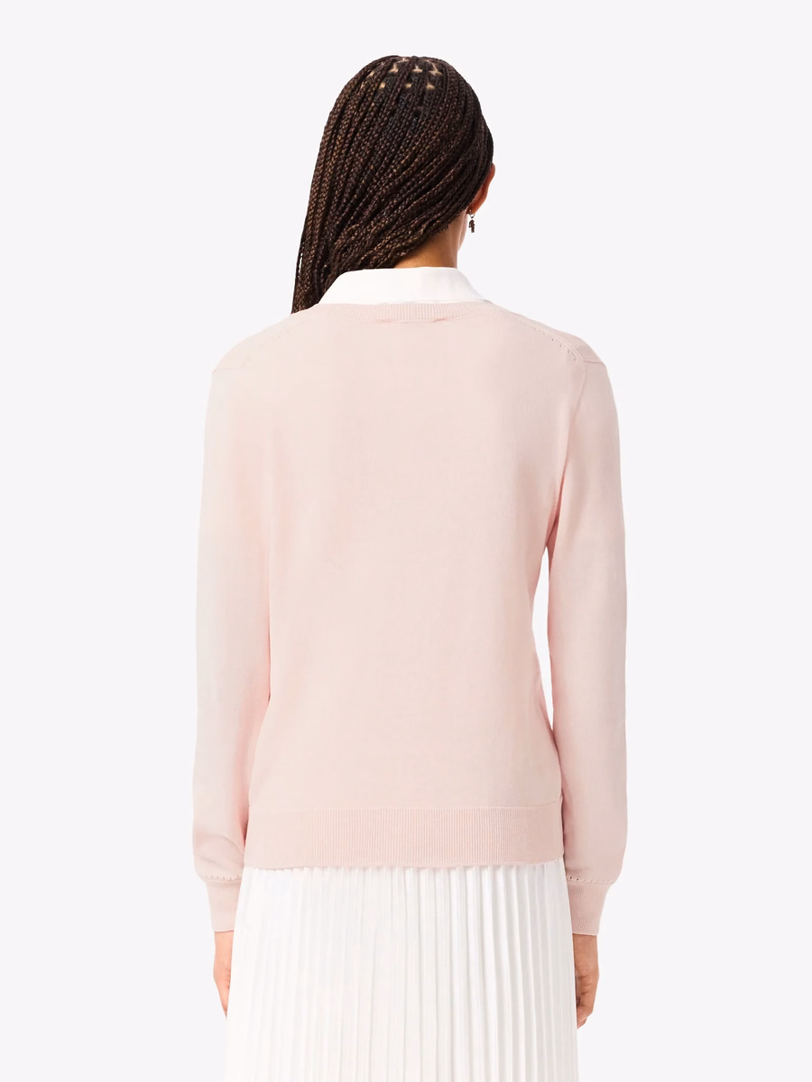 Maglione V Neck senza cuciture