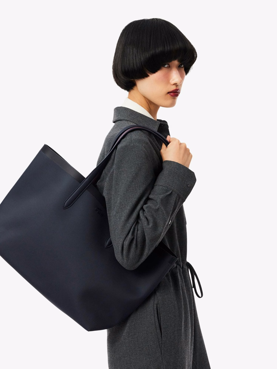 Borsa tote reversibile effetto coccodrillo Anna